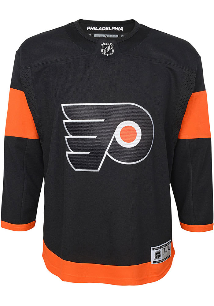 PHILADELPHIA FLYERS BLACK by Troy Hockey Jersey