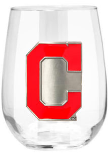 Cleveland Guardians 15oz Emblem Stemless Wine Glass