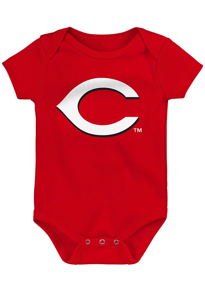 Cincinnati Reds Baby Red Change Up One Piece