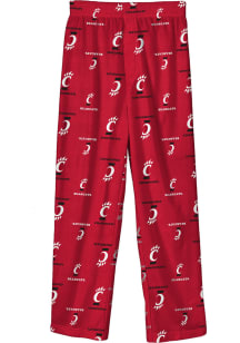 Cincinnati Bearcats Youth Red All Over Print Sleep Pants