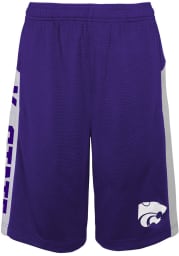 K-State Wildcats Boys Purple Down The Field Shorts