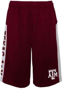 Texas A&amp;M Aggies Youth Maroon Down The Field Shorts
