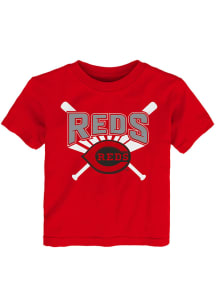 Cincinnati Reds Toddler Red Premier Team Short Sleeve T-Shirt