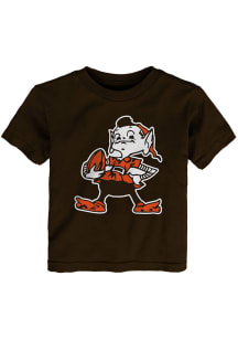 Brownie  Outer Stuff Cleveland Browns Toddler Brown Brownie Short Sleeve T-Shirt