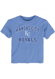 Kansas City Royals Toddler Light Blue Heart and Soul Short Sleeve T-Shirt