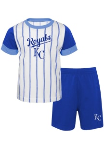 Kansas City Royals Baby Blue Position Players SS One Piece