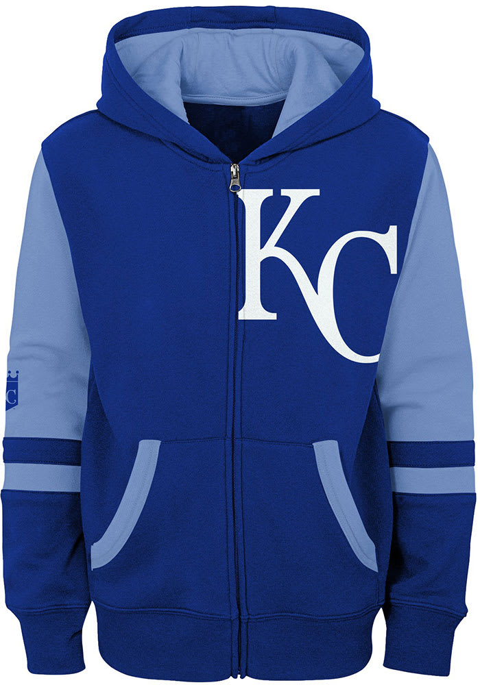 Kansas City Royals Baby Promise Long Sleeve Full Zip Sweatshirt - Blue