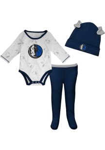 Dallas Mavericks Infant Navy Blue Dream Team Set Top and Bottom
