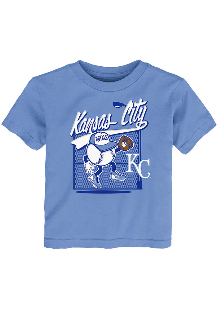 Kansas City Royals Toddler Blue Alt Logo Short Sleeve T-Shirt