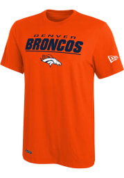 Denver Broncos Orange Stated Short Sleeve T Shirt