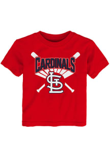St Louis Cardinals Toddler Red Premier Team Short Sleeve T-Shirt