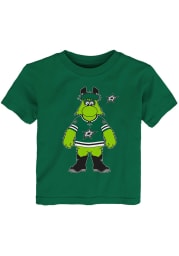 Dallas Stars Infant Mascot Short Sleeve T-Shirt Green