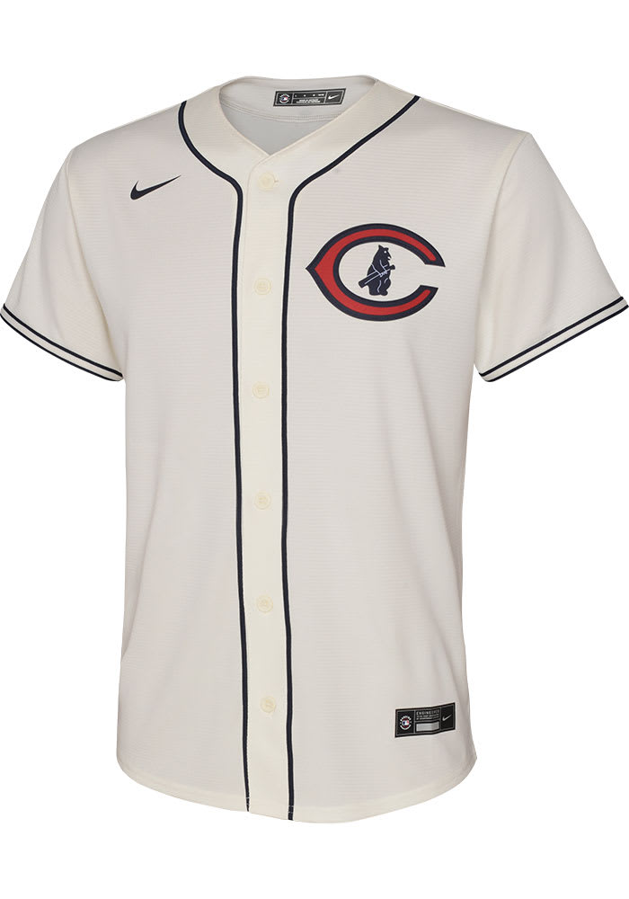 Chicago Cubs Youth White Field of Dreams Replica Baseball Jersey