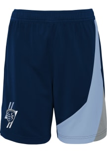 Sporting Kansas City Youth Light Blue Energetic Player Shorts