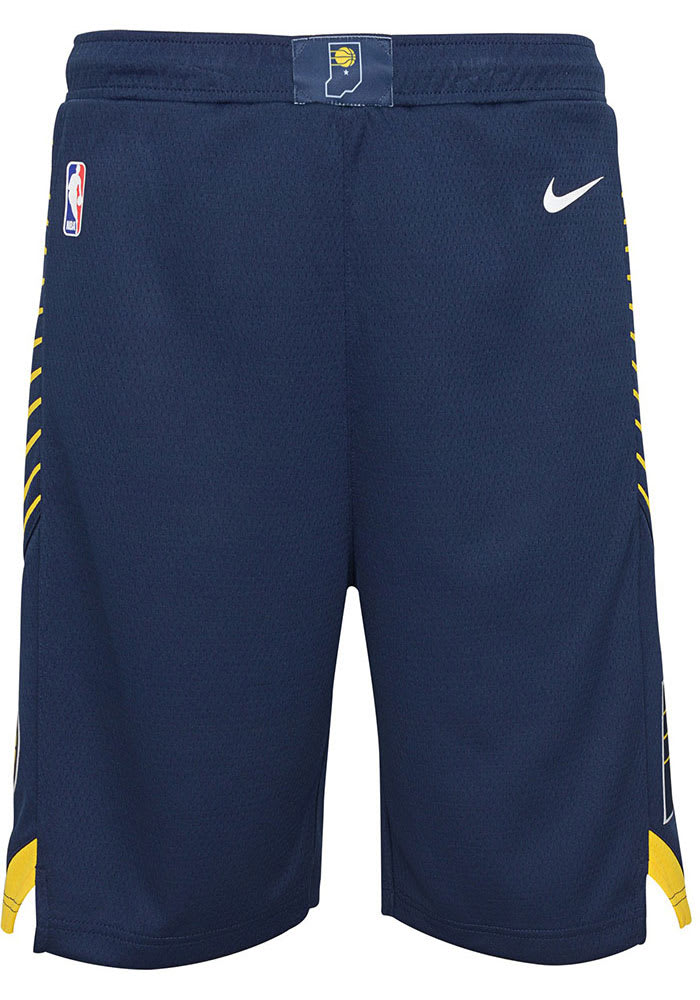 Nike Indiana Pacers Youth Navy Blue Icon Swingman Shorts