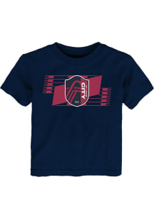 St Louis City SC Toddler Navy Blue Hold It Up Short Sleeve T-Shirt