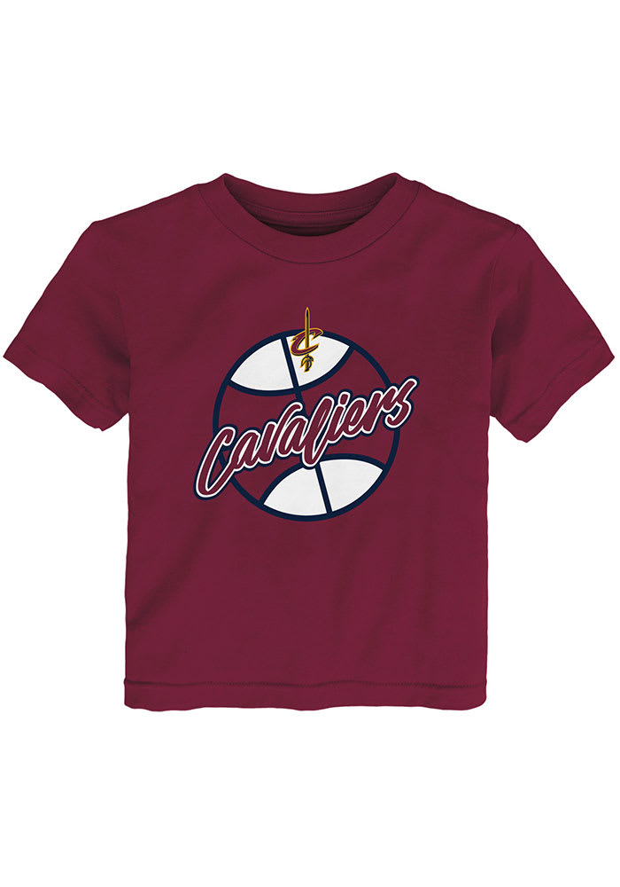 Cleveland Cavaliers Infant Playtime Short Sleeve T-Shirt Red
