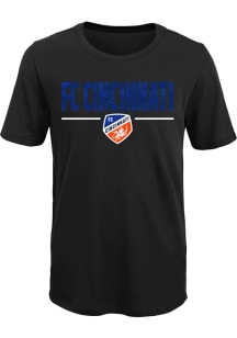 FC Cincinnati Youth Navy Blue Ultra Defender Short Sleeve T-Shirt