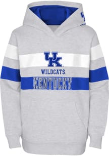 Kentucky Wildcats Youth Grey Dynamic Duo Long Sleeve Hoodie