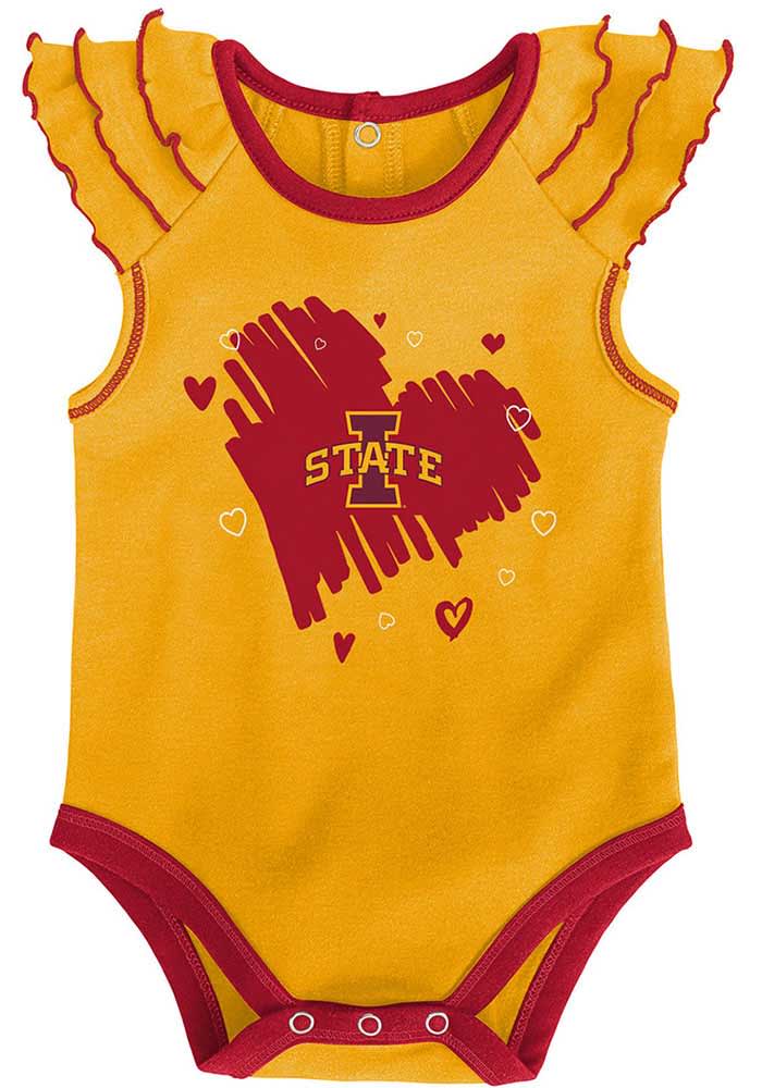 Iowa State Cyclones Baby Cardinal Touch Down Set One Piece