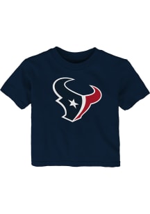 Houston Texans Infant Primary Logo Short Sleeve T-Shirt Navy Blue