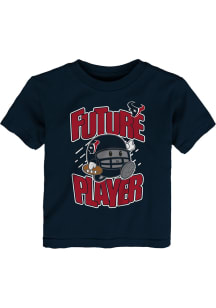 Houston Texans Toddler Navy Blue Future Ball Short Sleeve T-Shirt