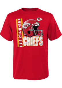 Kansas City Chiefs Youth Red Draft Pick Short Sleeve T-Shirt