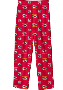 Kansas City Chiefs Toddler Red All Over Logo Loungewear Sleep Pants