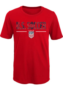 Team USA Youth Red Womens National Team Ultra Defender Short Sleeve T-Shirt