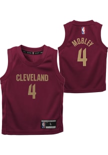 Evan Mobley  Outer Stuff Cleveland Cavaliers Toddler Maroon Replica Road Jersey Basketball Jerse..
