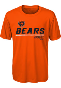 Chicago Bears Boys Orange Engage Short Sleeve T-Shirt
