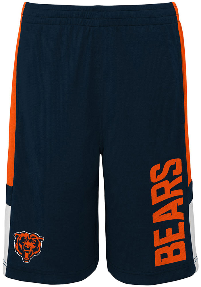 Chicago Bears Youth Navy Blue Lateral Shorts