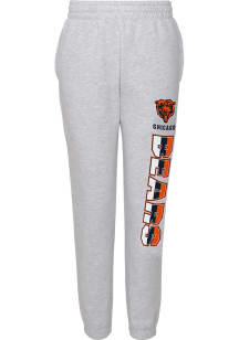 Chicago Bears Youth Grey Game Time Sweatpants