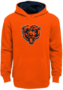 Chicago Bears Youth Orange Prime Long Sleeve Hoodie
