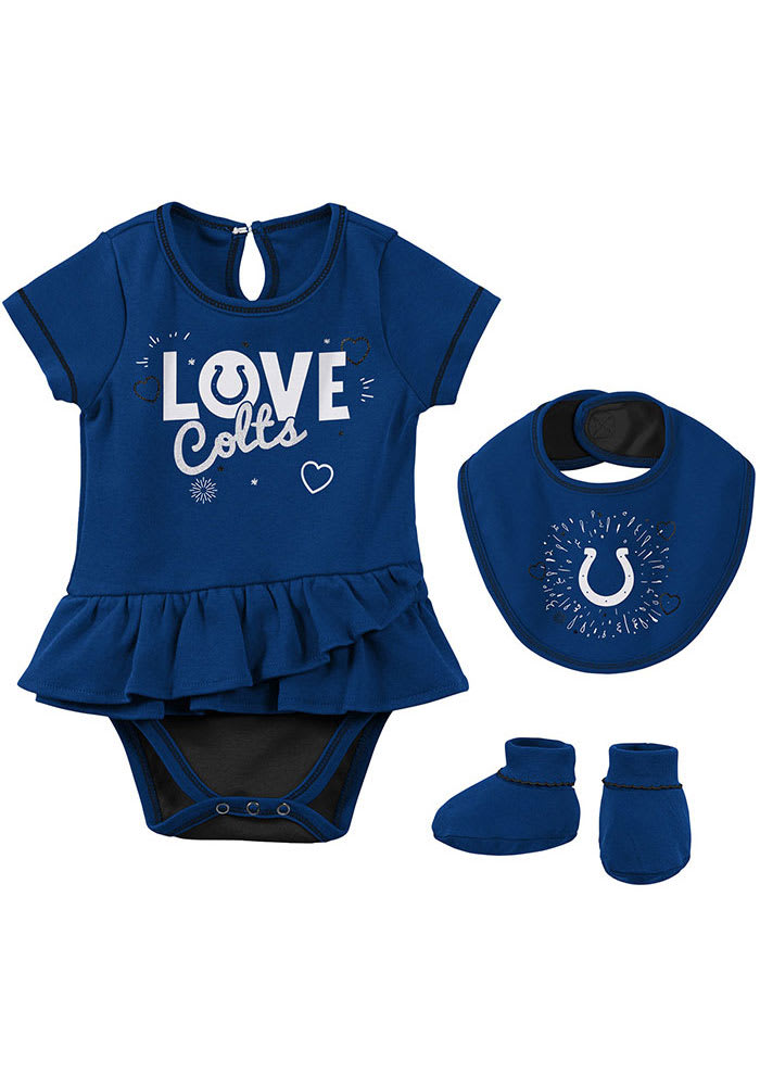Indianapolis Colts Baby Blue Play Your Best Set One Piece