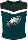 Philadelphia Eagles Toddler Girls Midnight Green Spirit Sets Cheer