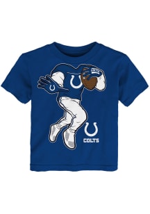 Indianapolis Colts Toddler Blue Yard Rush Short Sleeve T-Shirt