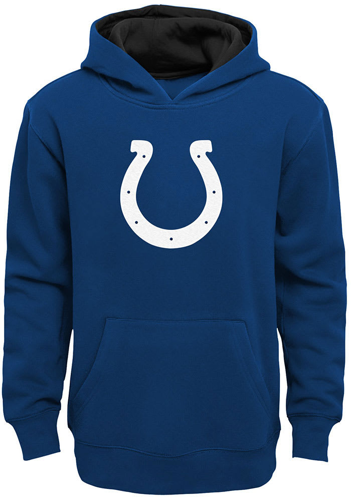 Indianapolis Colts Youth Blue Prime Long Sleeve Hoodie
