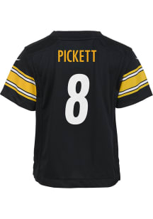 Kenny Pickett Pittsburgh Steelers Boys Black Nike Home Replica Football Jersey