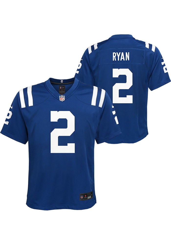 Matt Ryan Indianapolis Colts Youth Blue Nike Home Replica Football Jersey