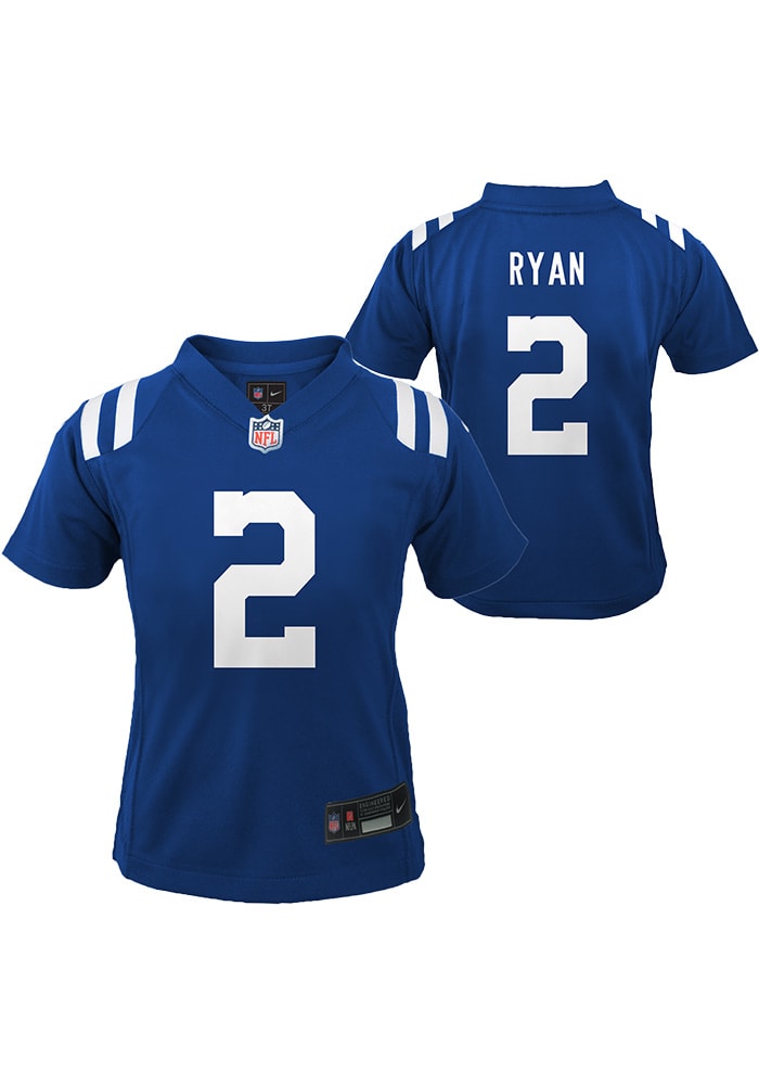 Matt Ryan Indianapolis Colts Boys Blue Nike Home Replica Football Jersey