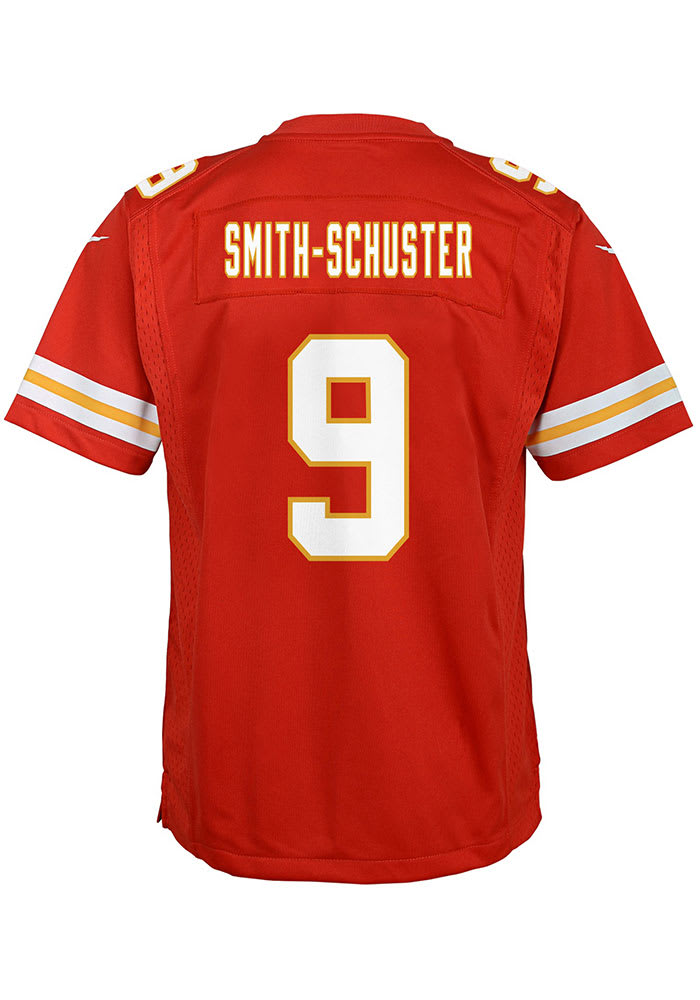 JuJu Smith-Schuster Kansas City Chiefs Youth Red Nike Home Replica Football Jersey