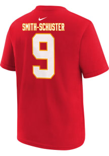 JuJu Smith-Schuster  Kansas City Chiefs Boys Red NN Short Sleeve T-Shirt
