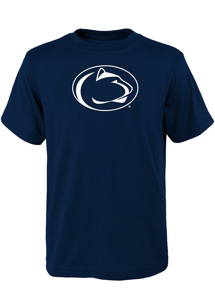 Penn State Nittany Lions Youth Navy Blue Primary Logo Short Sleeve T-Shirt
