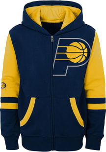 Indiana Pacers Baby Straight To The League Long Sleeve Full Zip Sweatshirt - Navy Blue