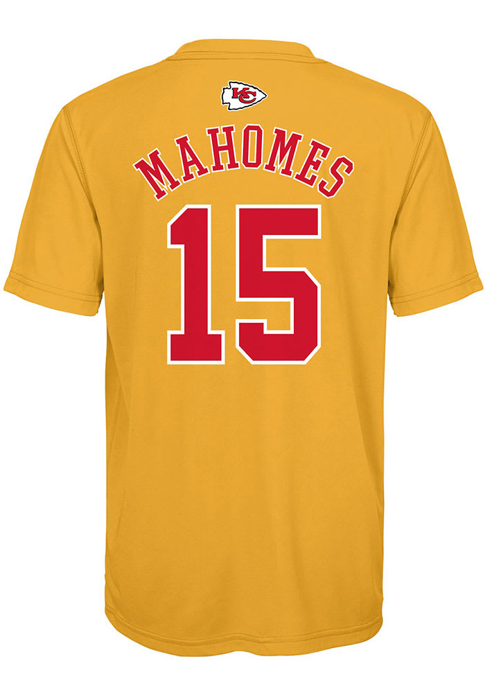 Youth Patrick Mahomes Red Kansas City Chiefs Mainliner Name