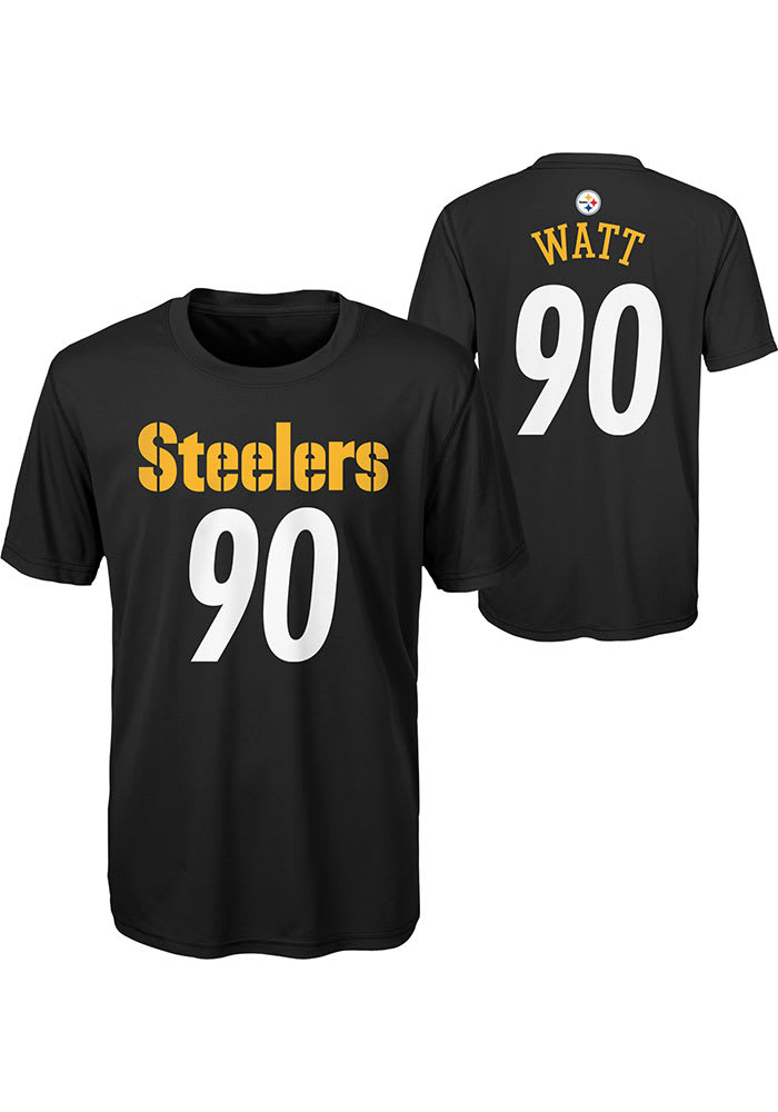 T.J. Watt Pittsburgh Steelers Youth Mainliner Player Name & Number