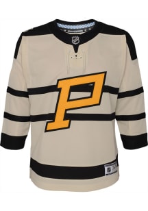 Pittsburgh Penguins Youth Tan 2023 Winter Classic Hockey Jersey