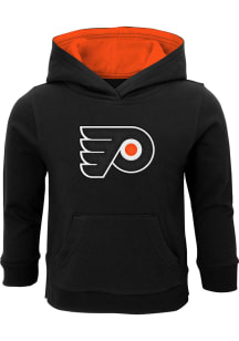 Philadelphia Flyers Baby Black Prime Long Sleeve Hooded Sweatshirt