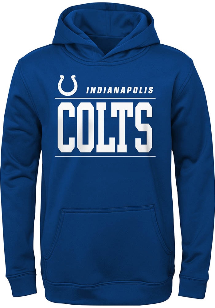 Youth NFL Indianapolis Colts Play by Play Hoodie - Blue - S Each
